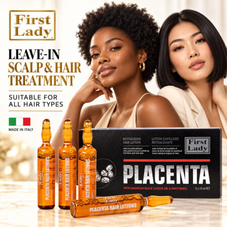 Placenta hair ample bottles