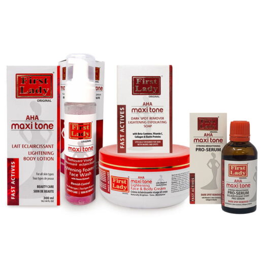 FIRST LADY AHA Alpha Hydroxy Acids BRIGHTENING SET