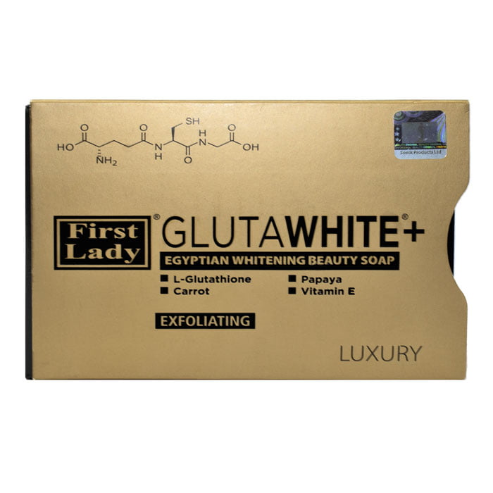 First Lady Glutawhite+ Egyptian Whitening Exfoliating Skin Lightening Beauty Soap