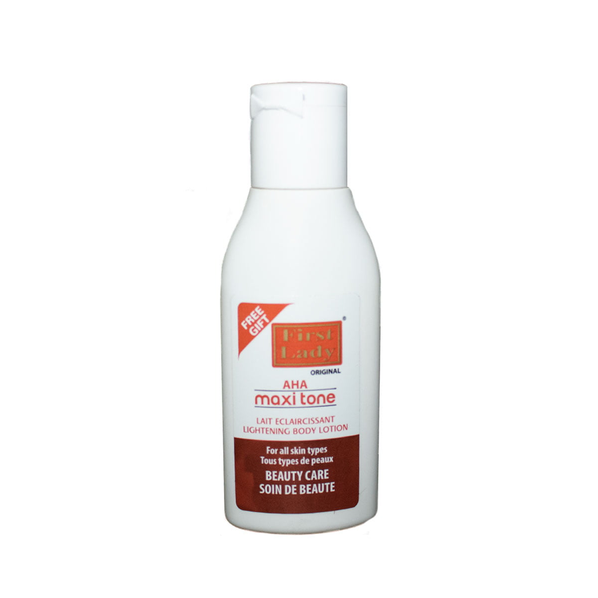FIRST LADY FAST ACTIVE AHA MAXI TONE LIGHTENING BODY LOTION - FREE SAMPLE