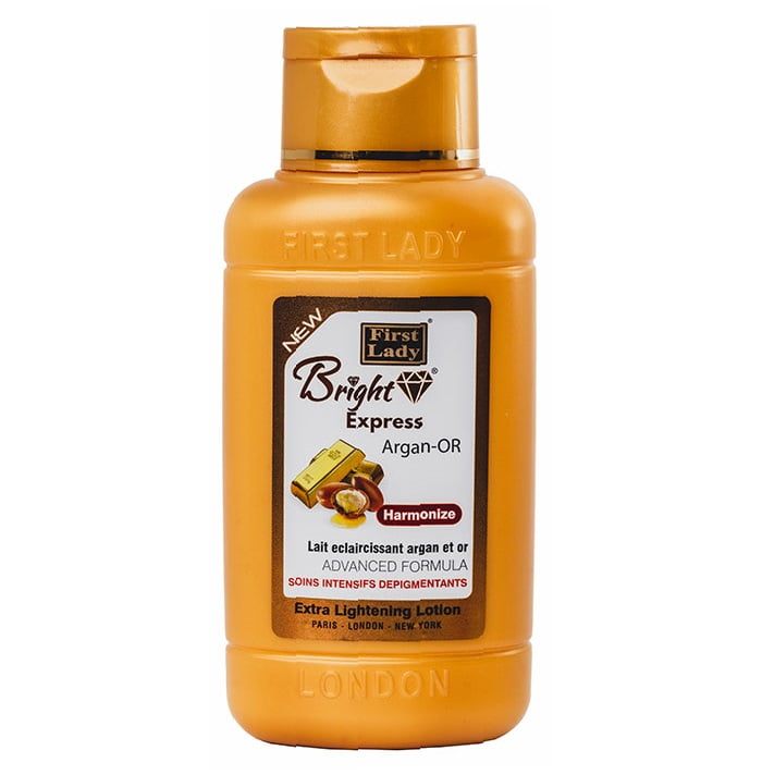 First Lady Bright Express Argan - OR body lotion contains lightening fruit acids and fungi that clarifies the skin
