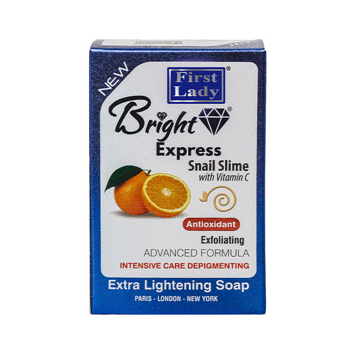 First Lady Bright Express Snail Slime with Vitamin C Lightening Soap