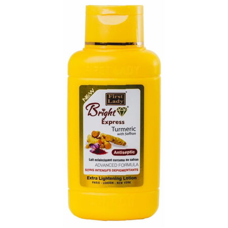 First Lady Bright Express Turmeric with Saffron Brightening Lotion x 6pcs