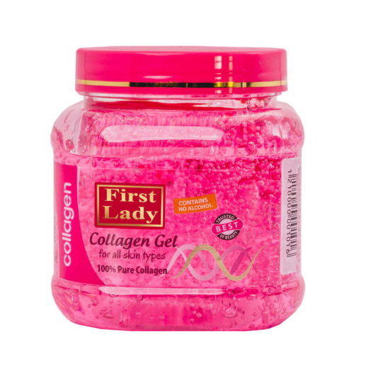 First Lady London 100% Pure Collagen Anti-Ageing Face & Body Gel 500ml jar