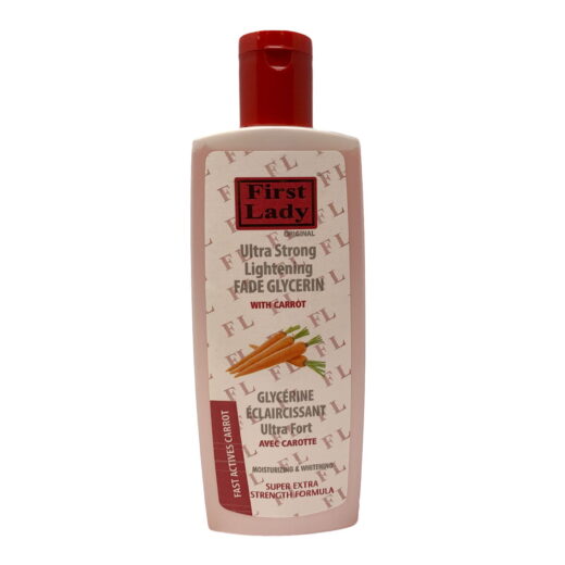 First Lady Fast Actives Ultra Strong Brightening Fade Glycerin with Carrot