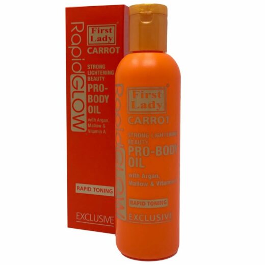 First Lady Rapid Glow Carrot Strong Brightening Beauty PRO Oil (200ml)