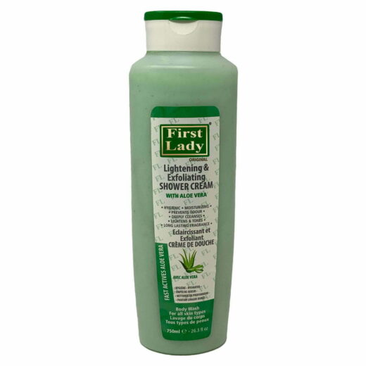 First Lady Brightening & Exfoliating Shower Cream With Aloe Vera