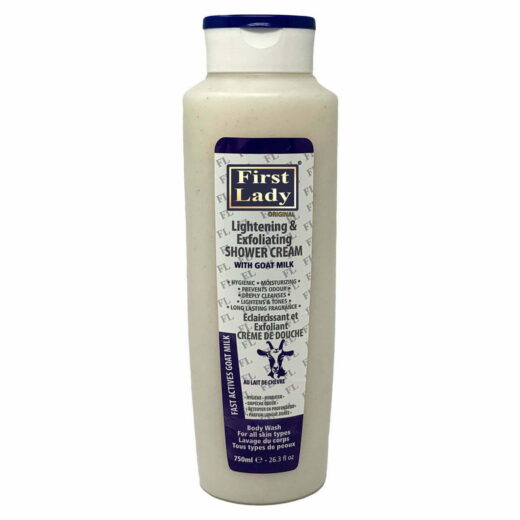 First Lady Brightening & Exfoliating Shower Cream With Goats Milk