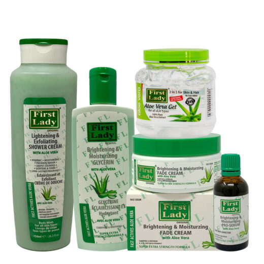 Aloe vera brightening skin kit
