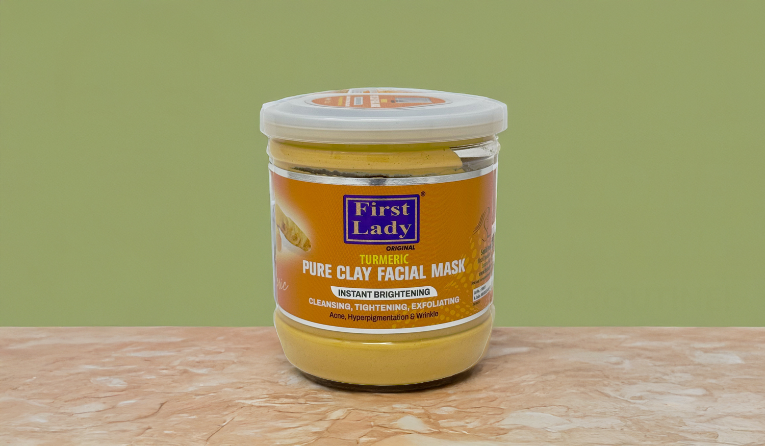 Turmeric Clay Face Mask