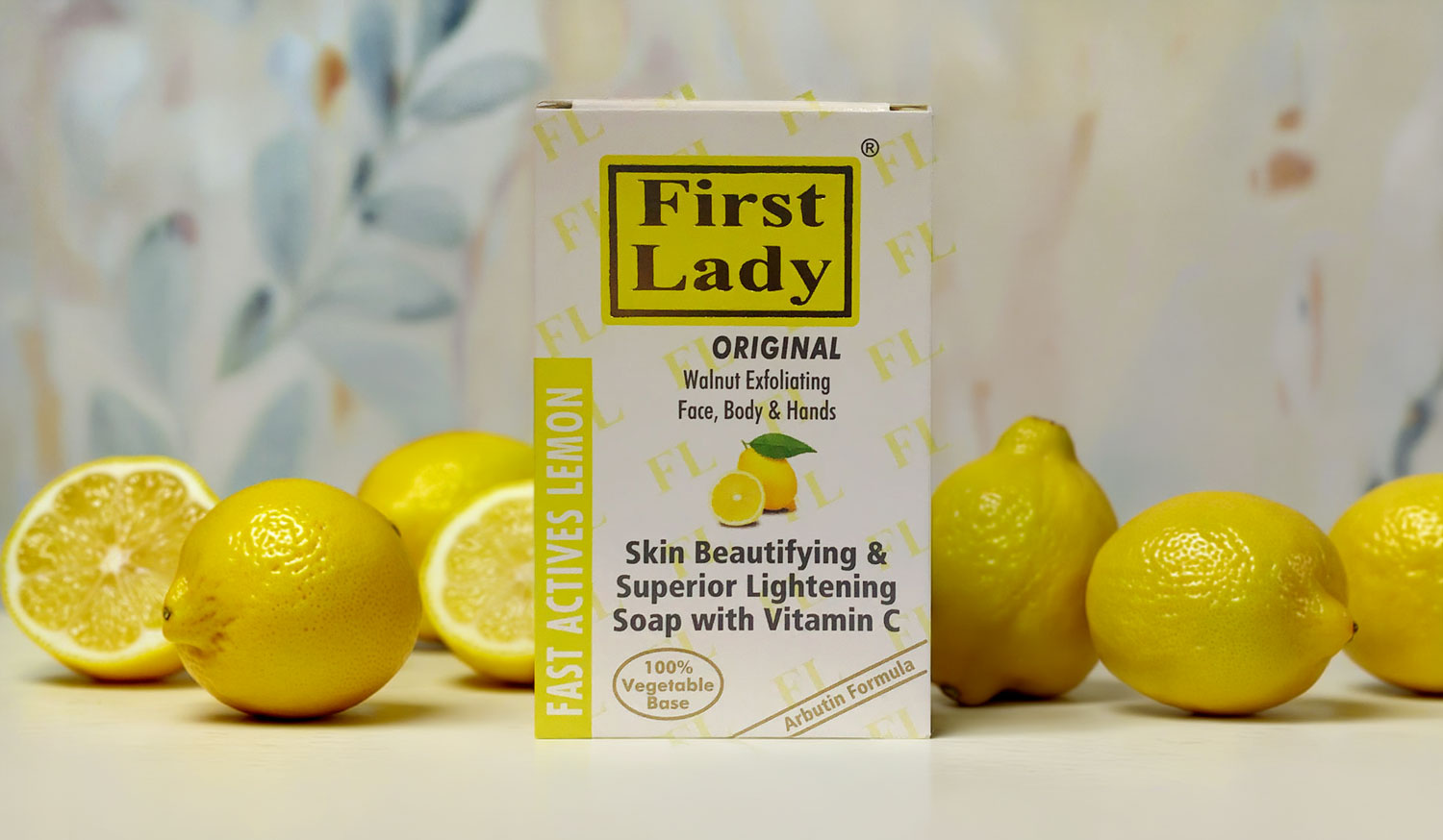 lemon soap skin brightening