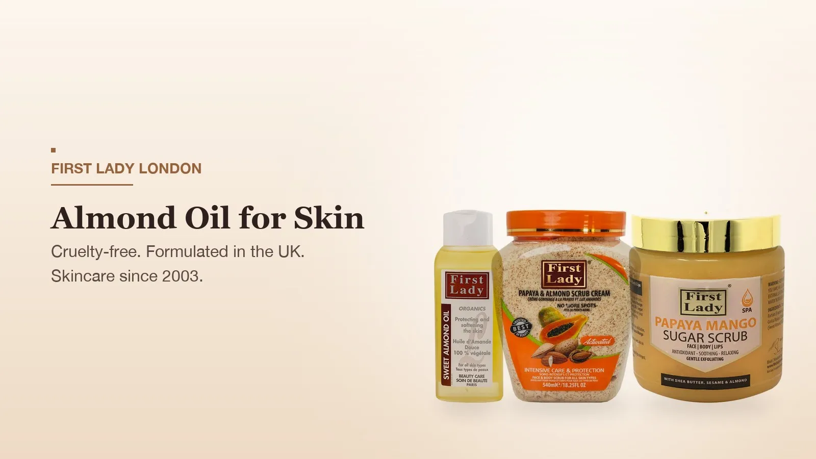 Almond Oil for Skin UK from First Lady London